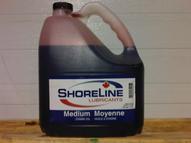 Chain Saw Oil Medium All Season - SHORELINE or Cobra - 3.78L (4)(84930)(84205)