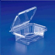 Inline 24oz Plastic Container w/ Safety Guard - TS24 - 200/CS - (05540)