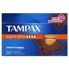 Tampax Super Plus - 20/BX - (24)(38010)