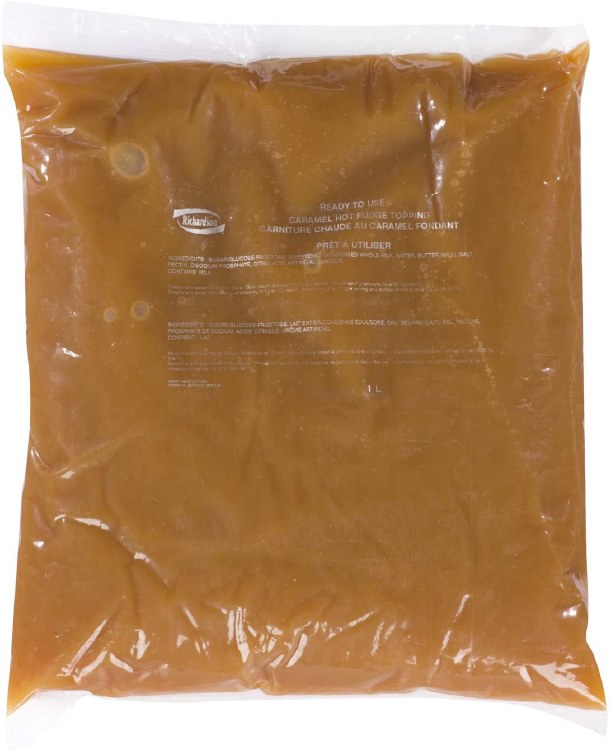 Richardsons Sundae Topping - Caramel - 1L - (8) (10144)