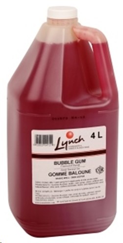 Lynch Flavored Milkshake Syrup Bubblegum - 4L - (2)(54131)
