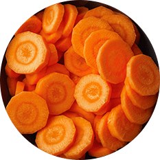 Alasko Frozen IQF Sliced Carrots Grade A - 2KG (6) (10720)