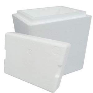 Cooler Styrofoam (k6-12) (17.5 x 12 x 14)  5/Pkg (1) (00612)