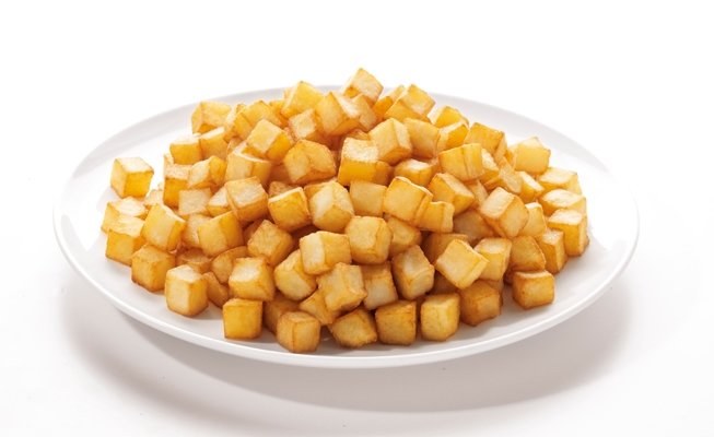 MENU Home Fry Diced Breakfast Potato - 5lb (6) (24286)