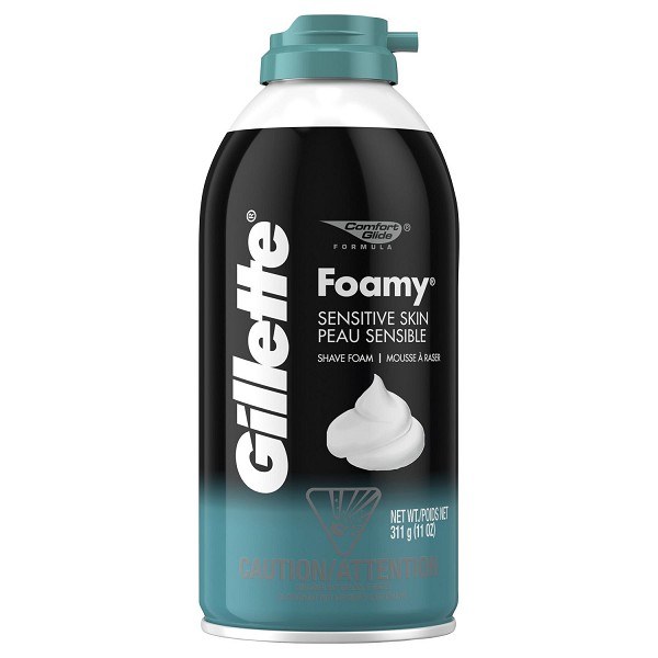 Gillette Foamy Sensitive Skin Shaving Cream - 311g (12) (24145)