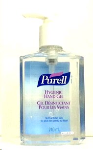 Purell Hand Sanitizer (8-oz) 236 ml with pumper- Each (12)(40107)(04343)(09652)