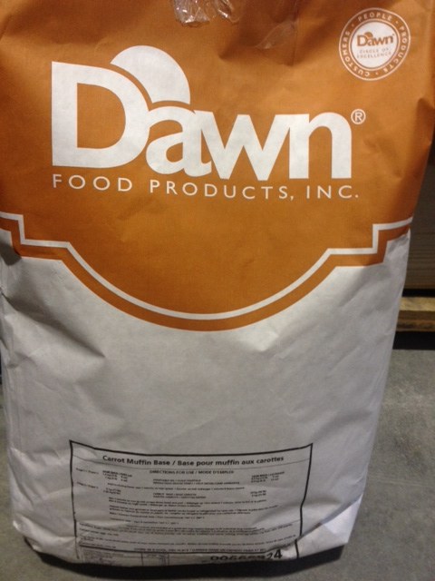 Dawn Carrot Muffin Mix - 20kg - Bag