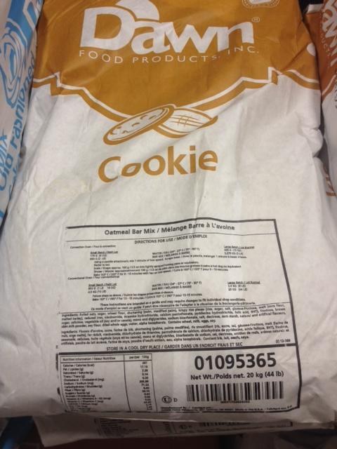 Dawn Oatmeal Bar Mix - 20kg