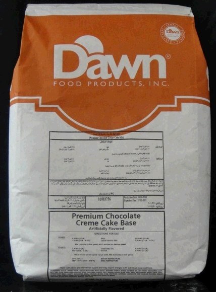 Dawn Maj Chocolate Cake Donut Mix - 20kg - Bag (Prev Code 0283829 devil food)