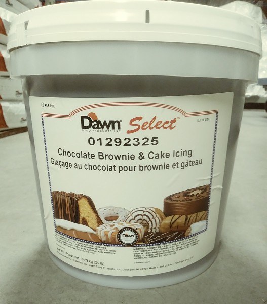Dawn Select Chocolate Fudge Icing -10.88kg - Pail (20604)