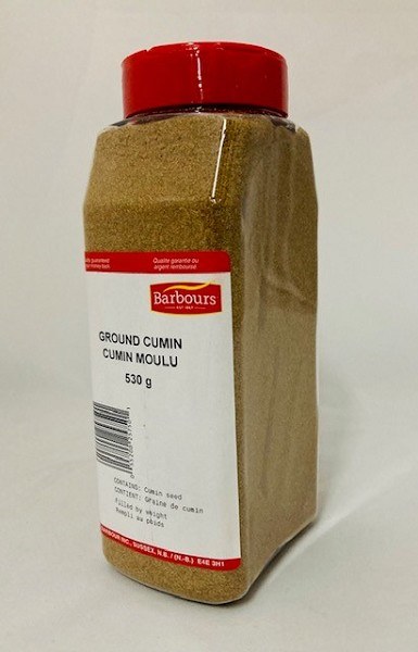 Barbour's Ground Cumin Shaker 530g (6) (25750)