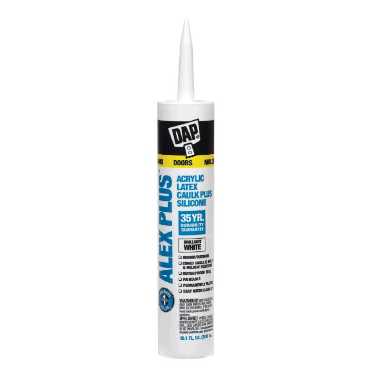 Dap Alex Plus Caulking - arcrylic/latex - WHITE (6) (74233) - Kays ...