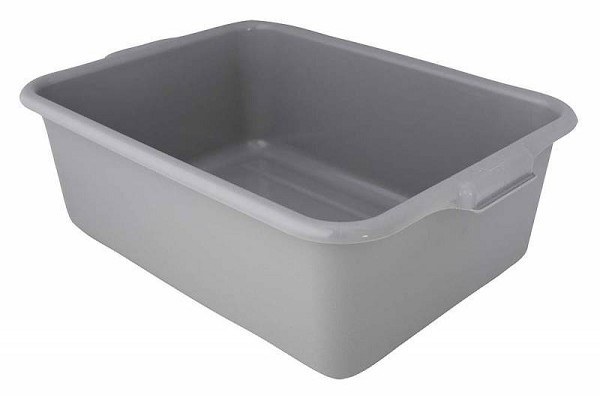 Dish Bus Pan Extra Deep 15.25" x 20.5" x 7" Deep GREY JR (01861)(80893)