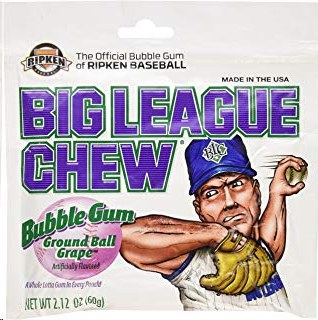 Big League Chew Grape (SRP - 1.99) - 12/BOX (9) (95927)