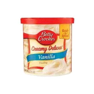 Creamy Deluxe Betty Crocker White Frosting 450g (12) (45561)