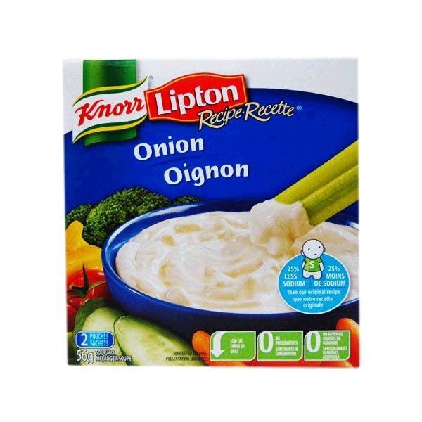 Knorr Lipton Onion Soup Mix 2 sachets - 59g (24) (09121)
