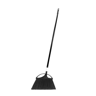 Angle Broom 10" with 48" Black Handle (12) (97000)