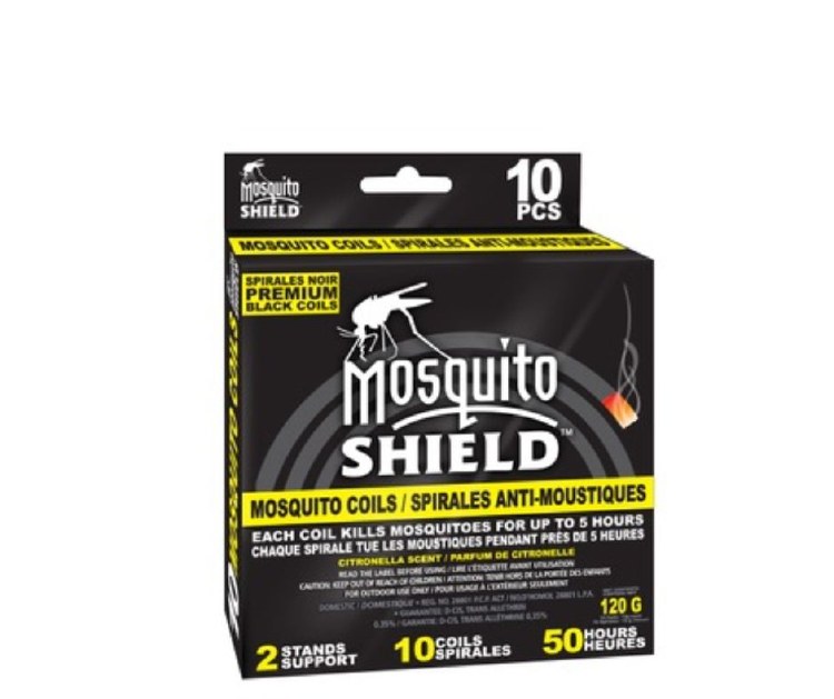 Mosquito Shield Coil Box (not the tin) - 135g  (10) (50401)