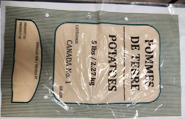 Poly Vented Potato Bag 5lb - 100/BNDLE - (10)