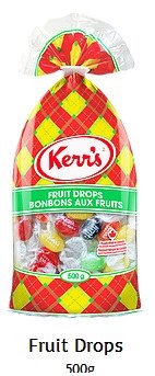 Kerr Fruit Drops - 400g (7) (78005)