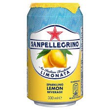 San Pellegrino  Mineral Water Limonata (YELLOW CANS) 6pkg - (80034)(4) (20148)