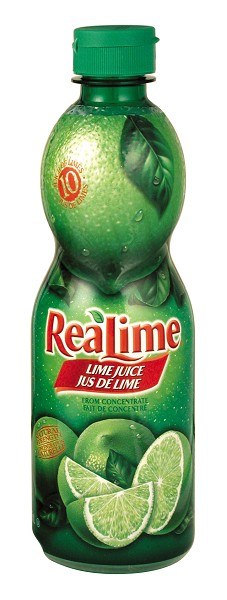 Real Lime Juice - 440ml - (12) (58122)