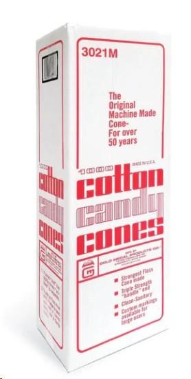 Cotton Candy Cones - 1000/box (13021)