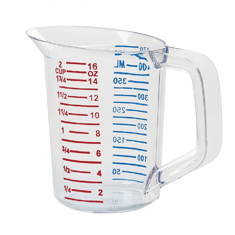 Bouncer Measuring Cup Clear 2 cup / 1 Pint - FG321500 (01966/31612)