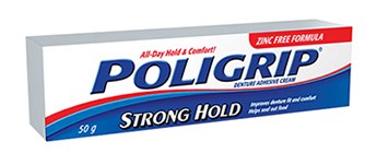 Poli Grip Strong Hold 40gm (24) (not powder) (04293)