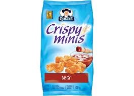 Quaker Crispy Minis BBQ - 33g x 32/CS - (92591)