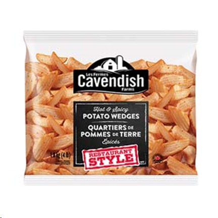 Cavendish Farms Spicy Potato Wedges - 6 x 2KG - Case (05718)