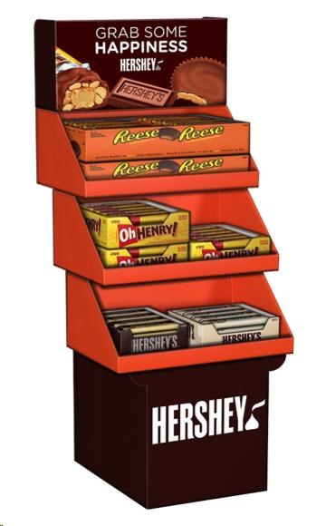 Hershey Reese Assorted Single Floor PPK - 240ct (75470)