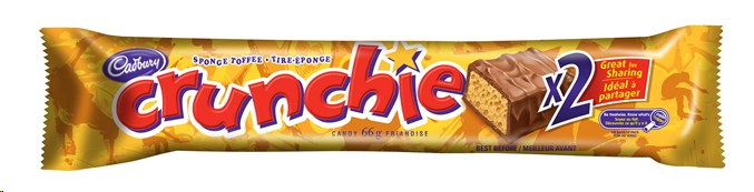 Crunchie Bar - King Size - 24/box  - 66g - (6) (01189)