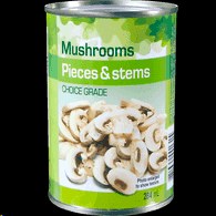 MENU Mushrooms Pieces & Stems - 284ml (24) (05712)