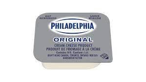 Kraft Philadelphia Cream Cheese Portions - 200 x 18g - Case(89763)