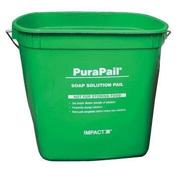 PuraPail Utility Pail - 6QT - Green/Cleaning