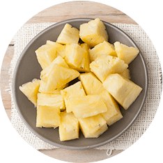 Alasko Frozen IQF Pineapple Chunks -1KG (5) (00199)