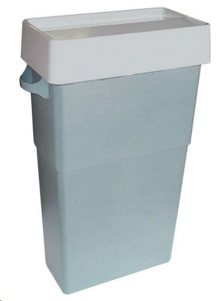 Thin/Slim Jim Bin Grey - 23 Gallon (4) (14644)