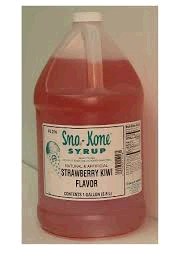 Snow Cone Syrup RTU - Strawberry Kiwi - 4L - Sold By Jug (61256)