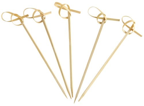 Knotted Bamboo Skewer/Picks 4.5" - box 100 (10) 82984