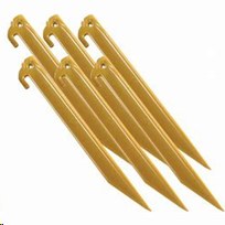Tent Stakes Pegs - 6/PKG - (11766)