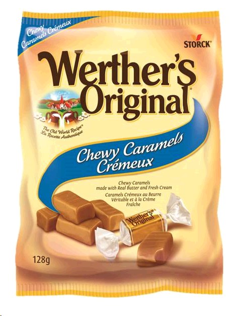 Werthers Chewy Caramel - 128g (12) (77195)