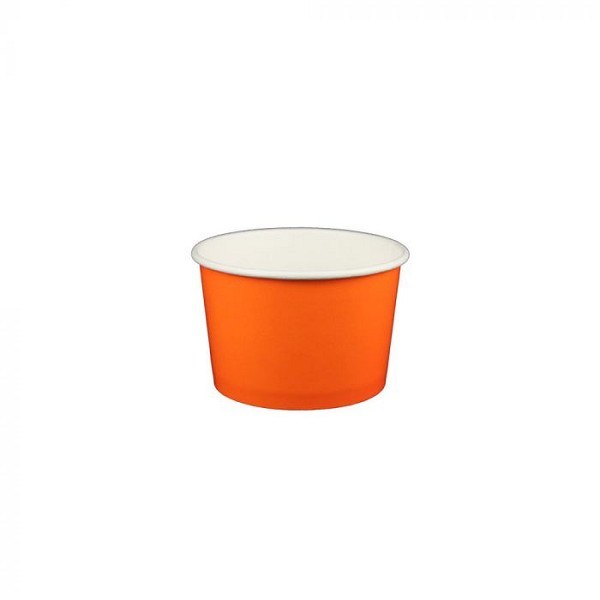 Yocup Sundae Cup 4oz (Orange)  - 1000/CASE