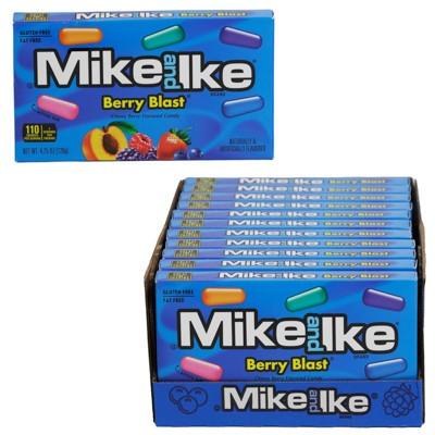 Mike & Ike Org/Berry Blast Floor Display PPK - 72ct