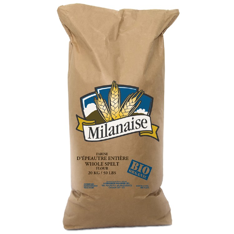 Milanaise Organic Spelt Flour Whole - 20kg Bag(11550)