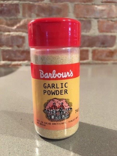 Barbour's Garlic Powder 74g (12) (554102)(00410)