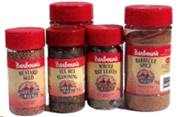 Barbour's Pizza Spice 38g (12) (554452)