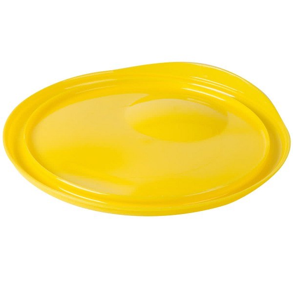 Lids Yellow for 12 Qt Round Container - (6) (13140)