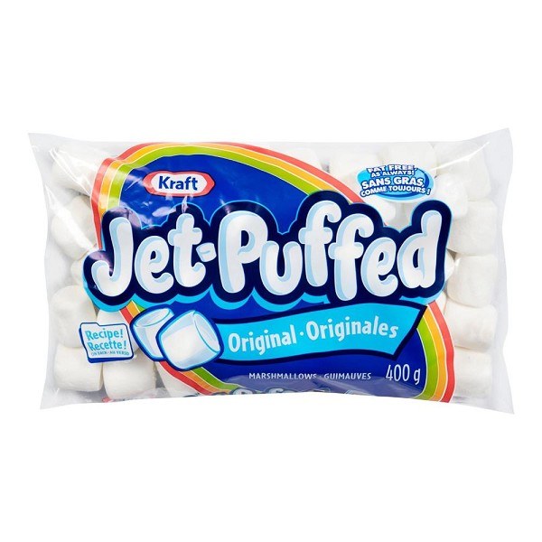 Jet Puffed Original Marshmallows- 400g (12) (06092)