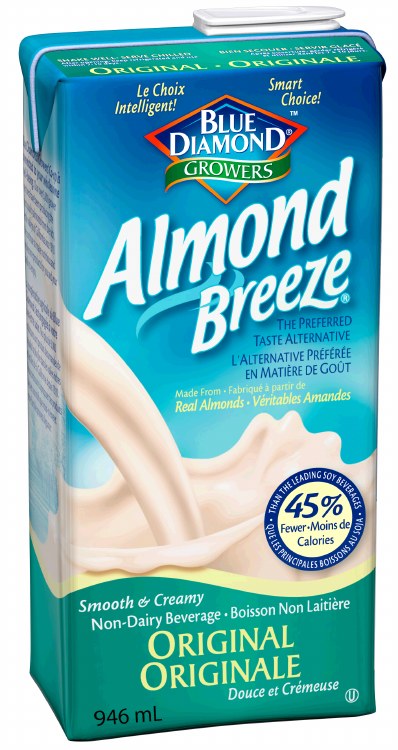 Blue Diamond Almond Milk - Breeze Original 946ml (12)(05272) Sold By Each